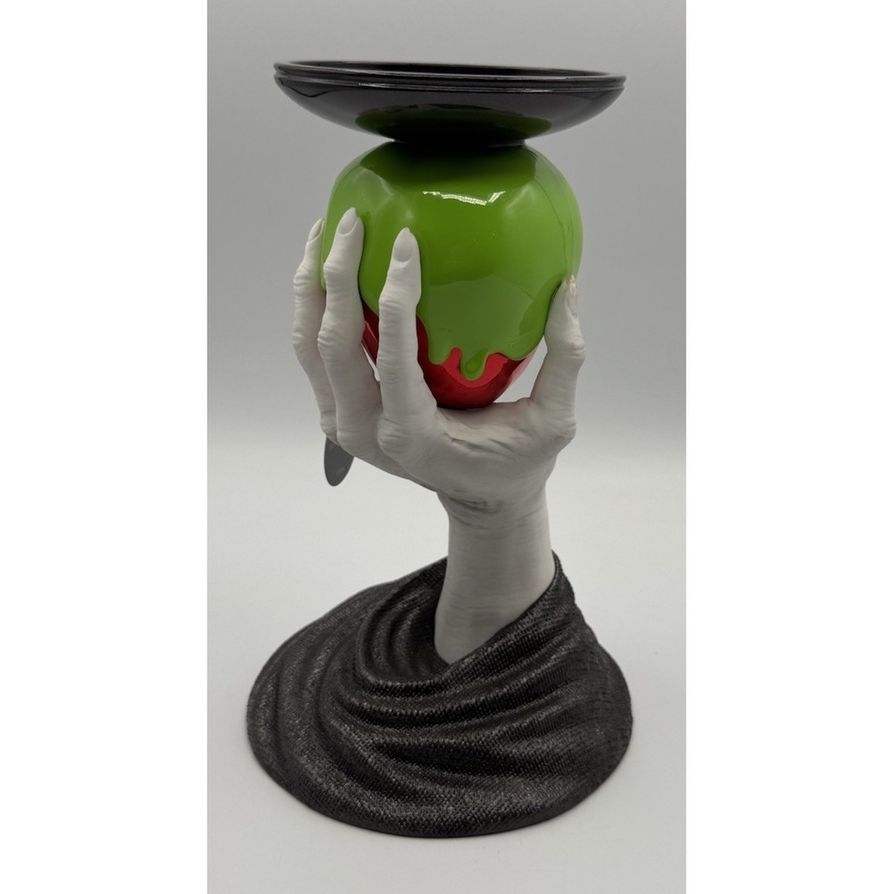Bath & Body Works Disney Villains Poison Apple Skull Pedestal Candle Holder - Picture 5 of 16